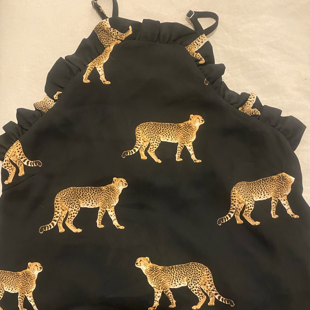 Buddy Love Leopard Silk Tank